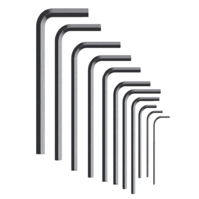 Hex Key Inch Set, 10 pc.